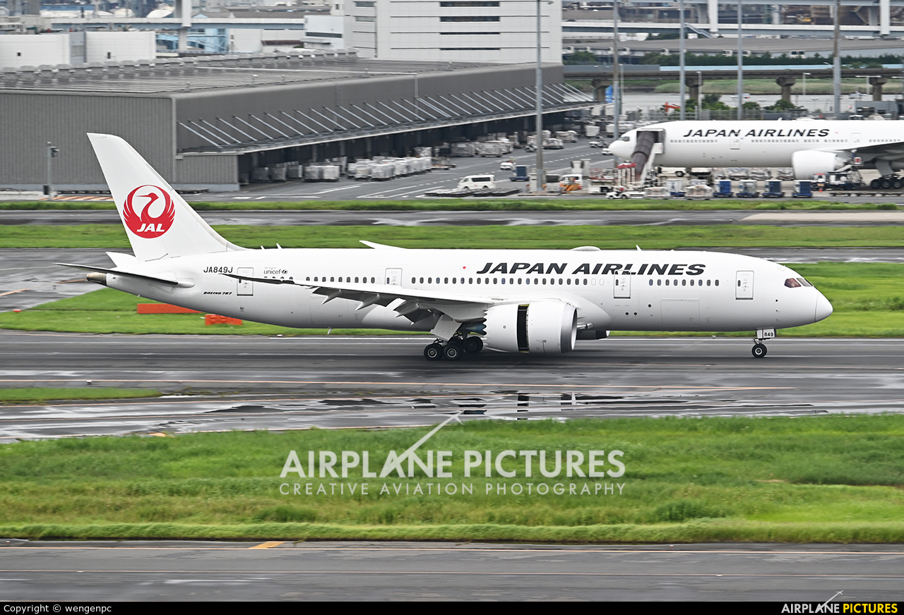JAL - Japan Airlines JA849J aircraft at Tokyo - Haneda Intl