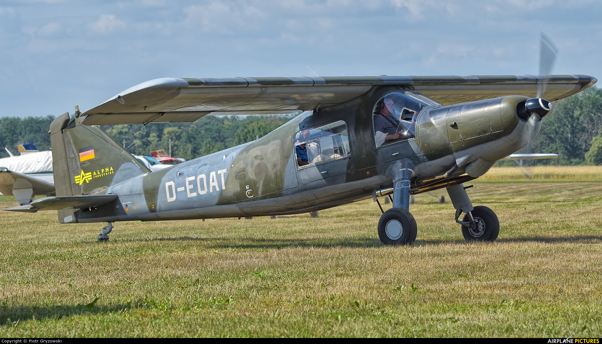 Private D-EOAT aircraft at Bienenfarm