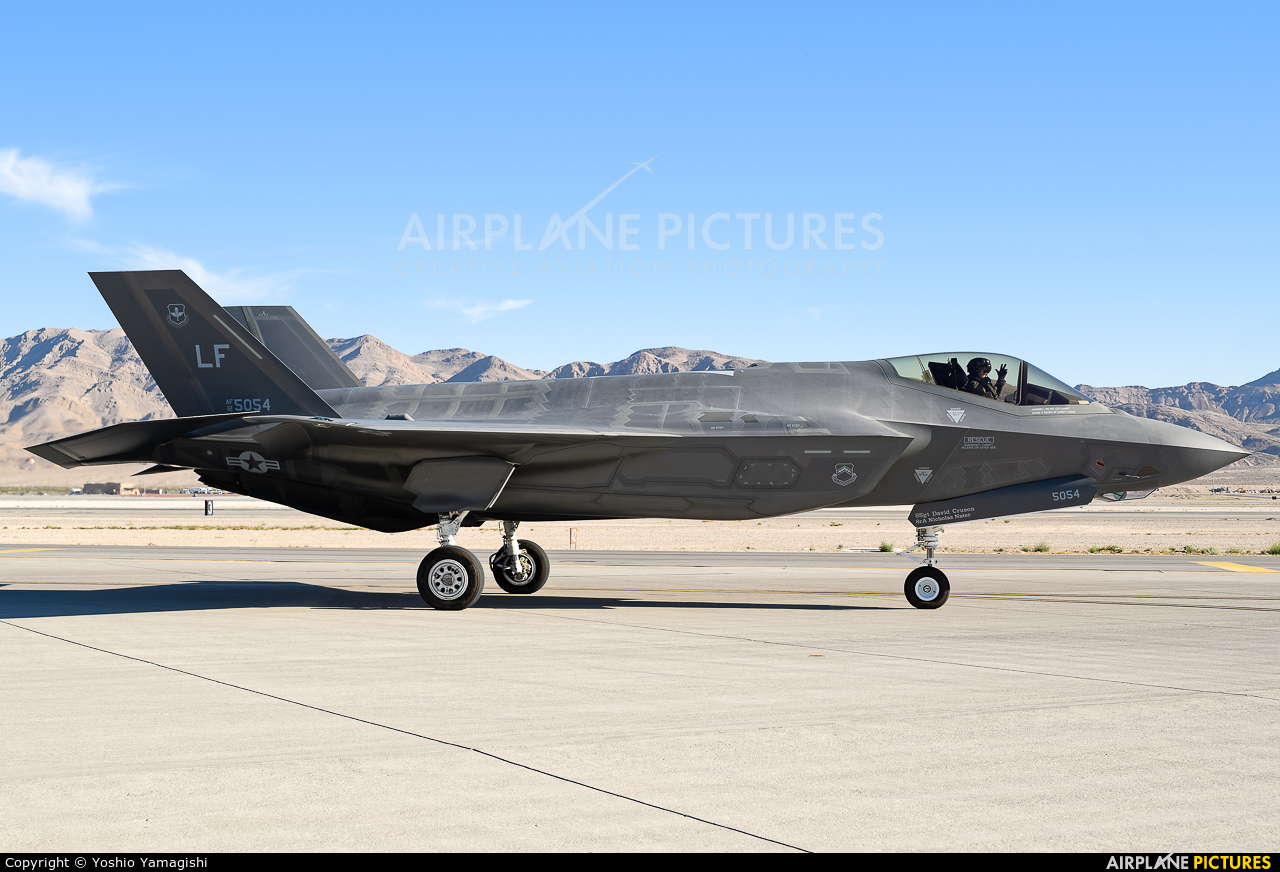 USA - Air Force 12-5054 aircraft at Nellis AFB