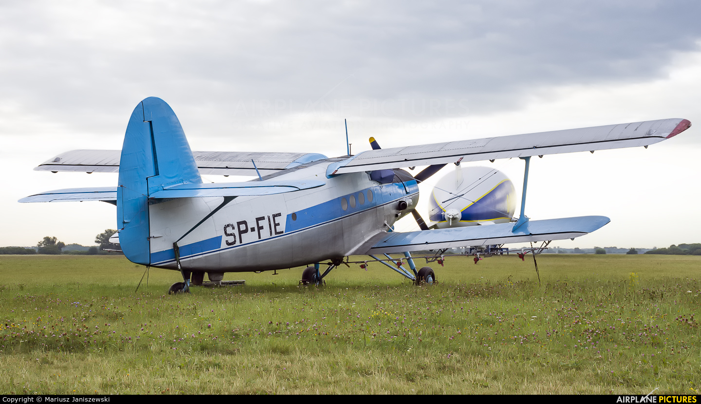 Private SP-FIE aircraft at Wrocław - Szymanów