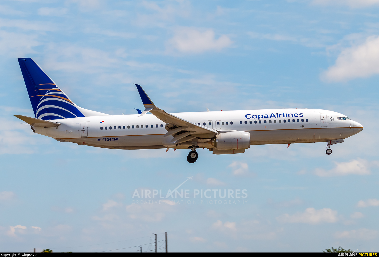 Copa Airlines HP-1724CMP aircraft at Miami Intl