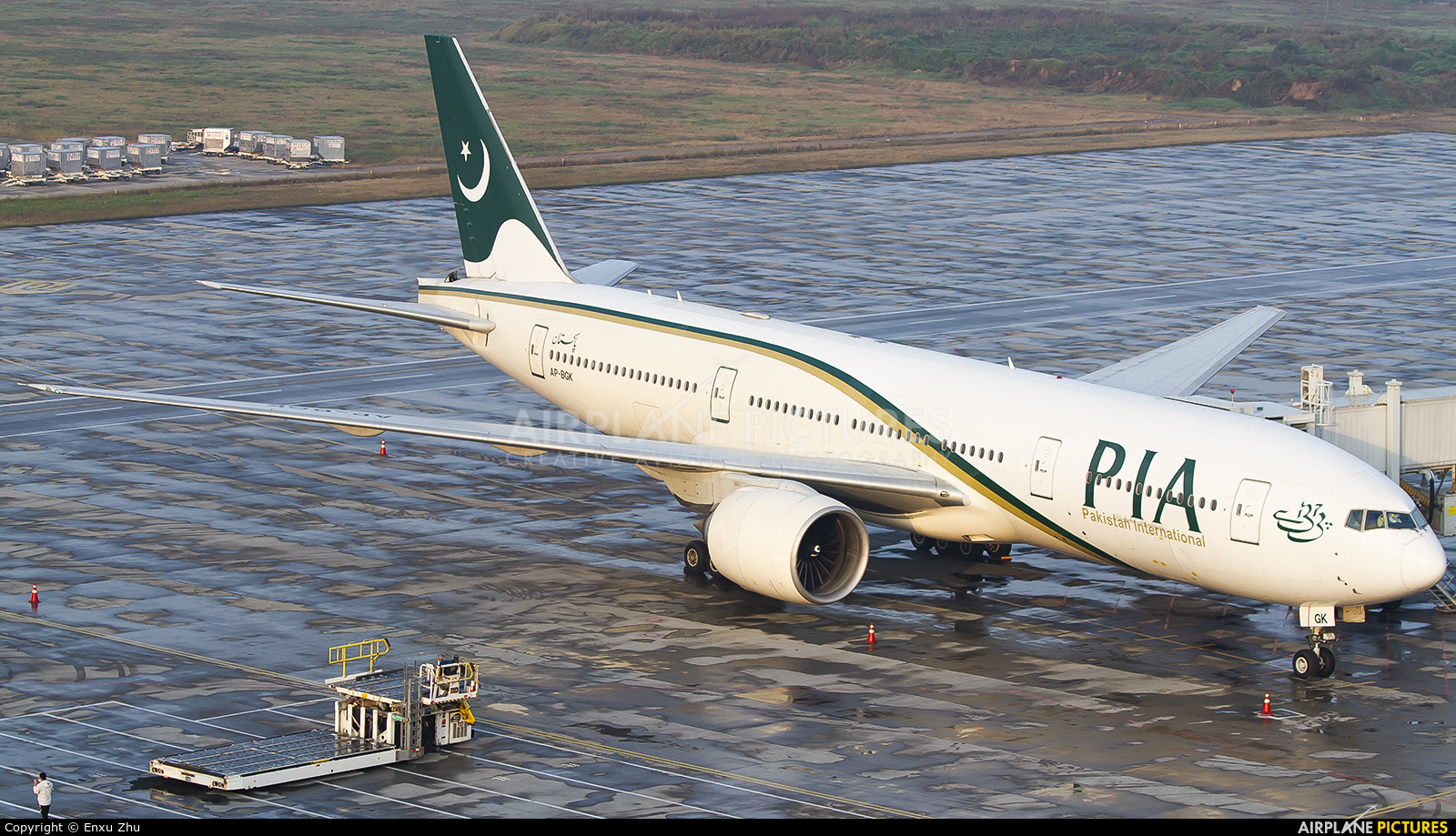 PIA - Pakistan International Airlines AP-BGK aircraft at Xi'an Xianyang International