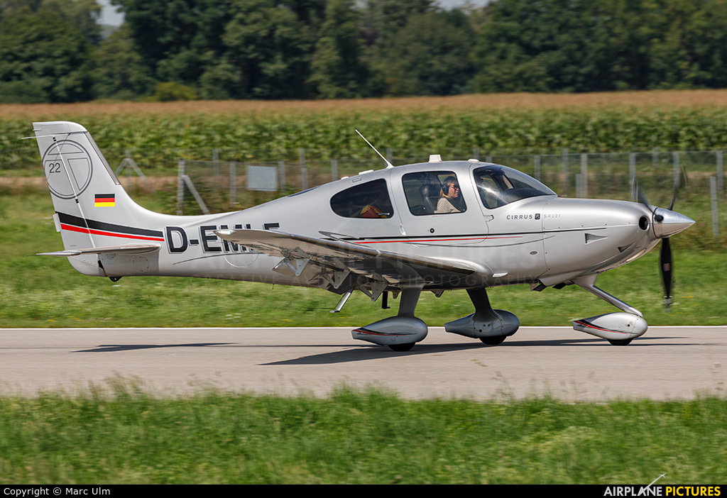 Private D-EMLF aircraft at Augsburg