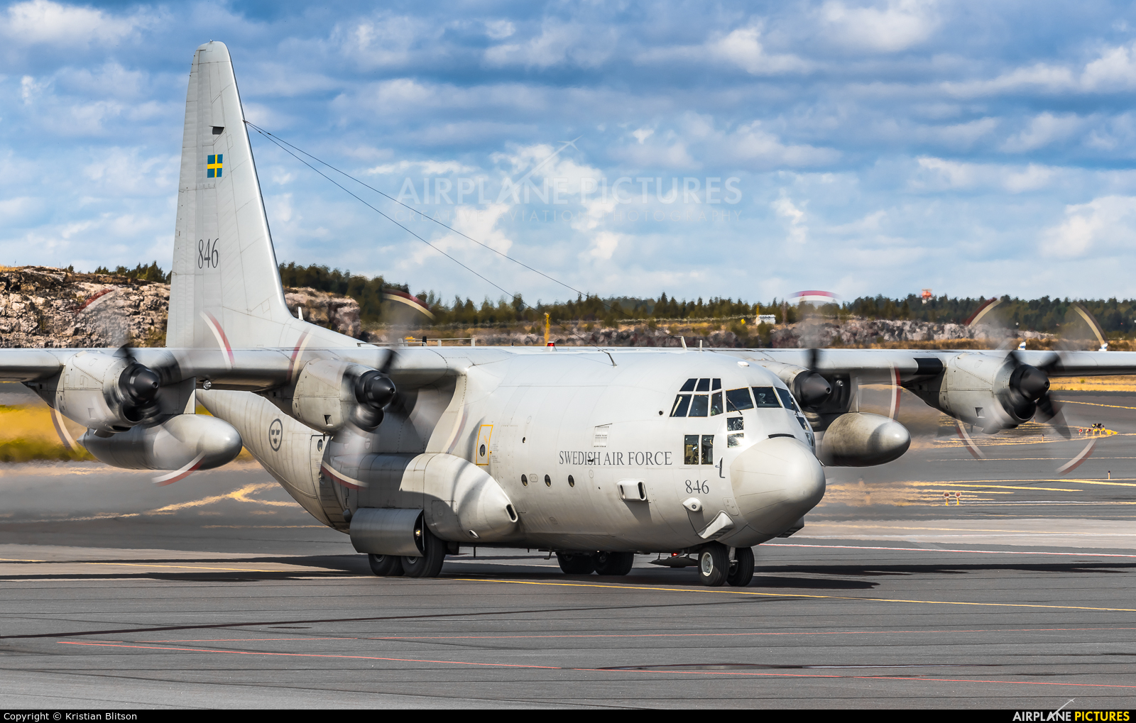 Sweden - Air Force 84006 aircraft at Helsinki - Vantaa