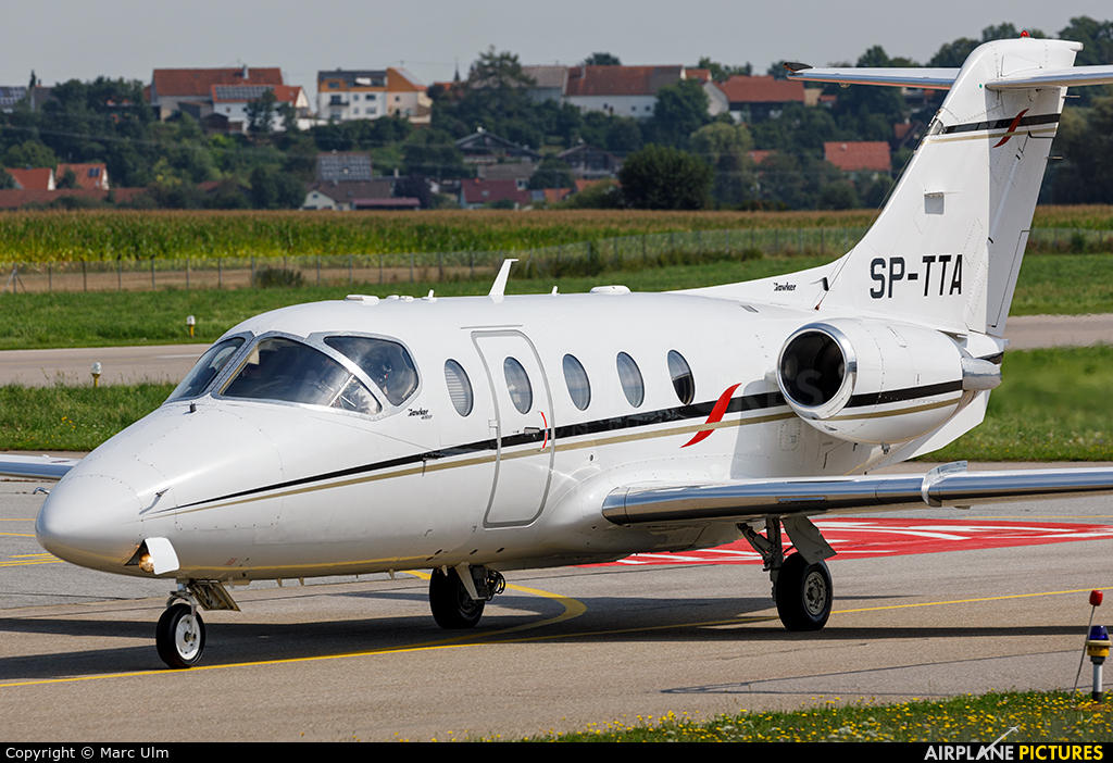 Private SP-TTA aircraft at Augsburg