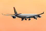 ZS-SNE - South African Airways Airbus A340-600 aircraft