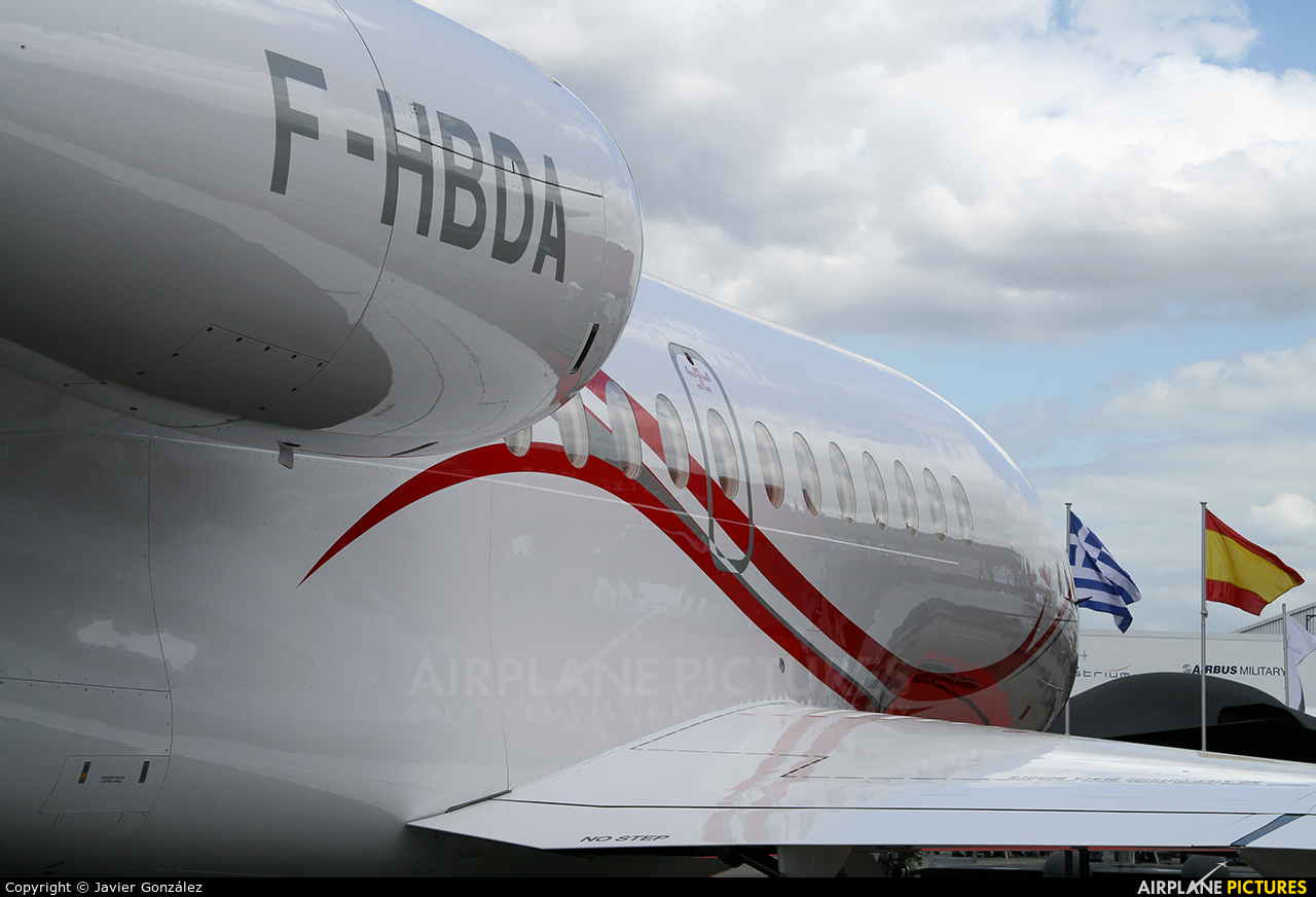 Dassault Aviation F-HBDA aircraft at Paris - Le Bourget