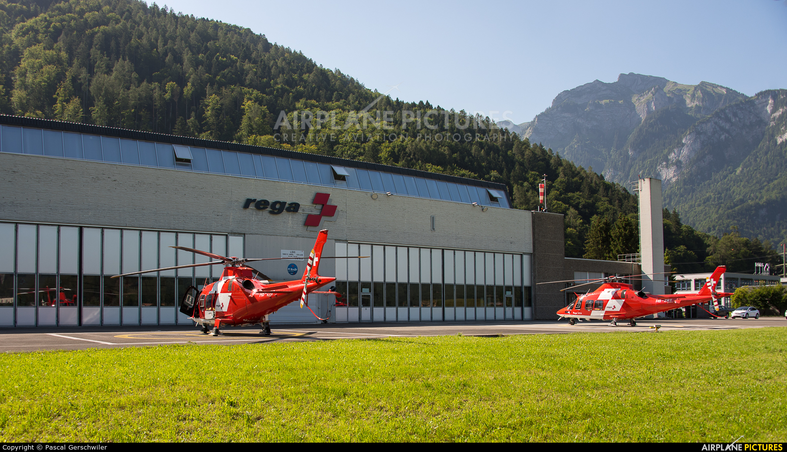 - Airport Overview HB-ZRP aircraft at Off Airport - Switzerland