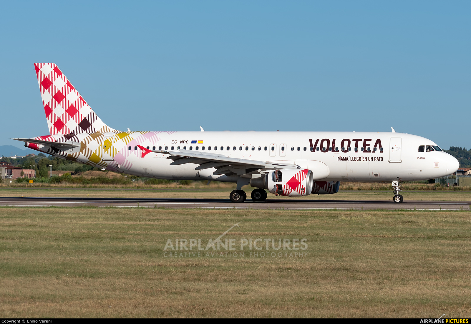 Volotea Airlines EC-NPC aircraft at Verona - Villafranca