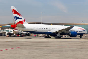 G-YMMK - British Airways Boeing 777-200