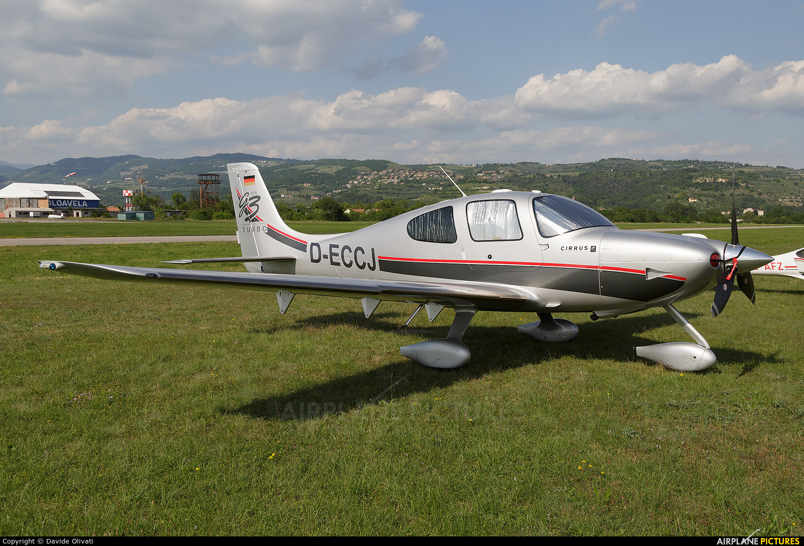 Private D-ECCJ aircraft at Verona - Boscomantico