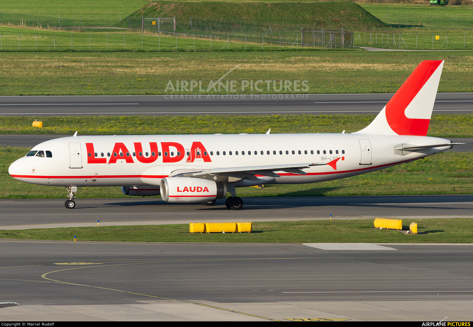 Lauda Europe 9H-LOP aircraft at Vienna - Schwechat
