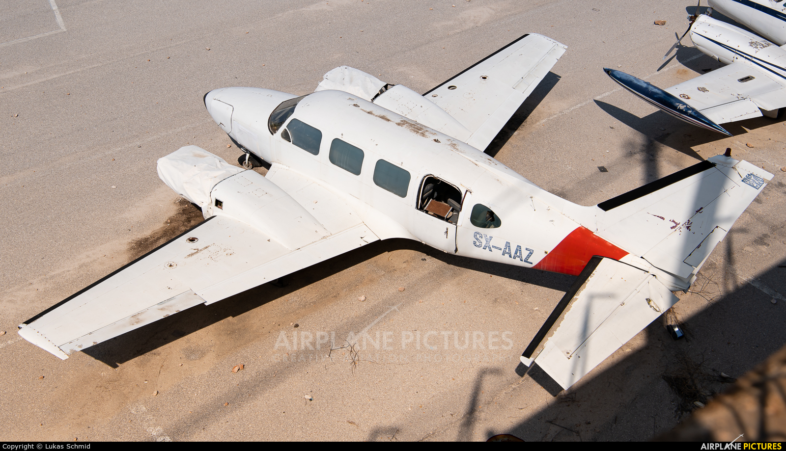 Private SX-AAZ aircraft at Athens - Hellinikon