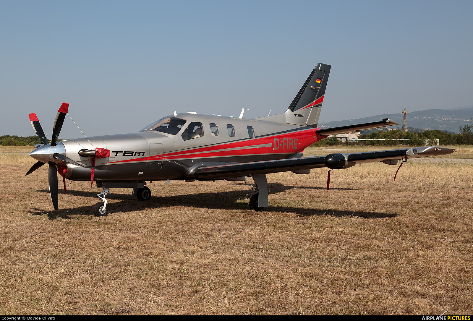 Private D-FIRE aircraft at Verona - Boscomantico