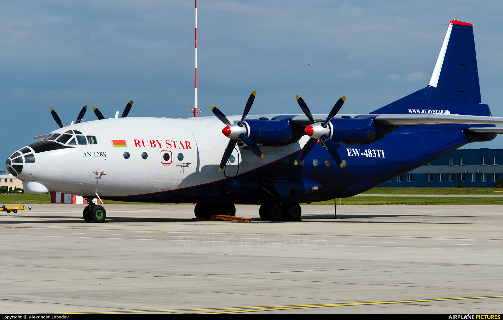 Ruby Star Air Enterprise EW-483TI aircraft at Minsk Intl