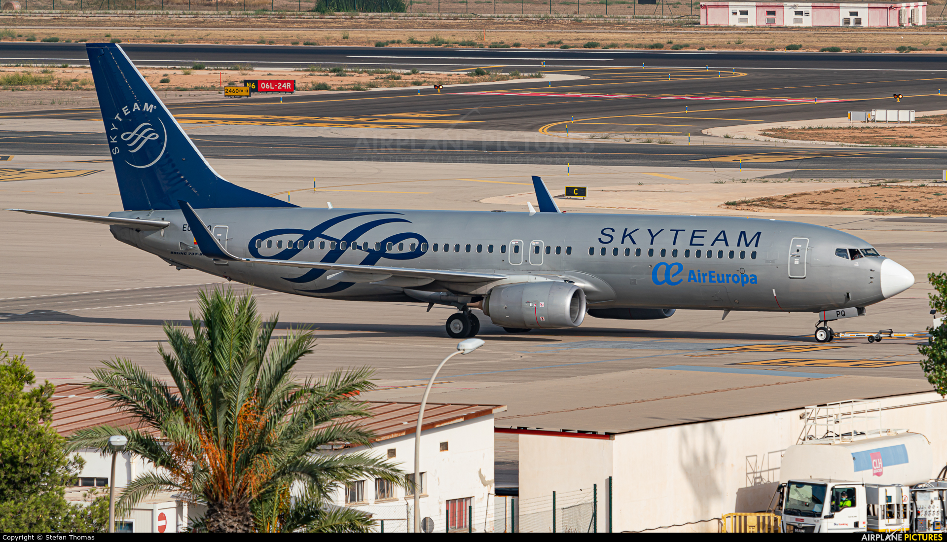 Air Europa EC-LPQ aircraft at Palma de Mallorca