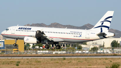 SX-DVT - Aegean Airlines Airbus A320