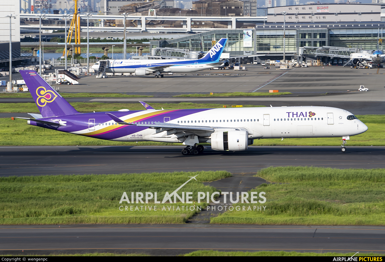 Thai Airways HS-THN aircraft at Tokyo - Haneda Intl