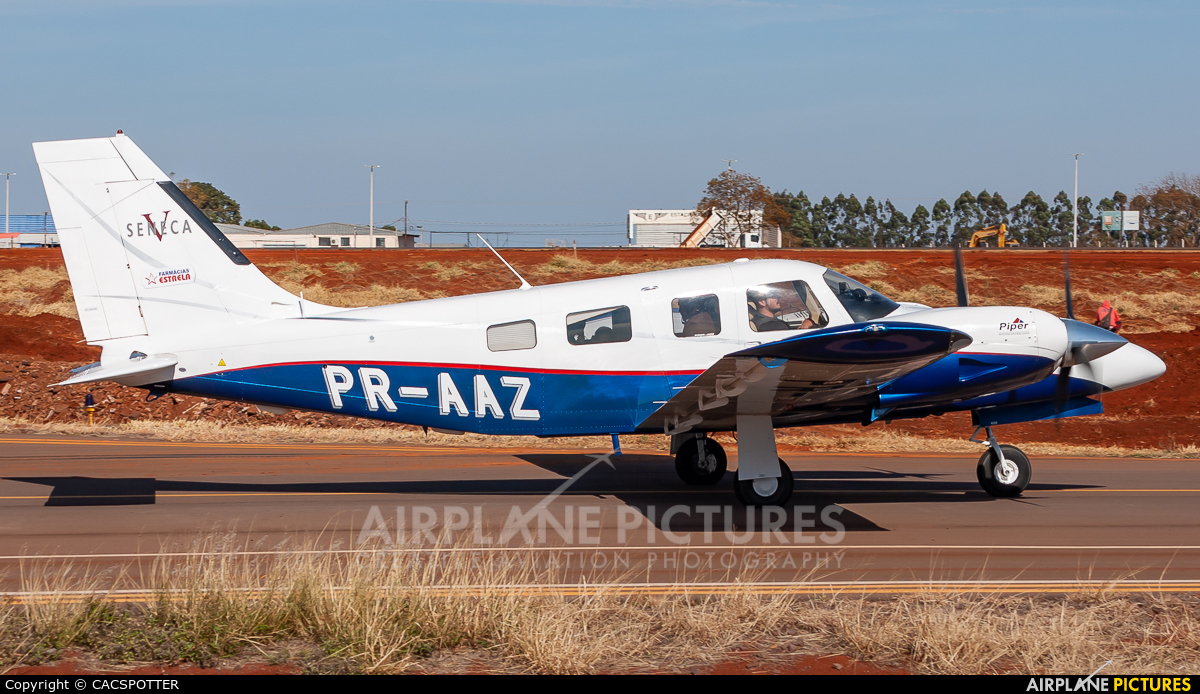 Private PR-AAZ aircraft at Municipal Airport Cascavel