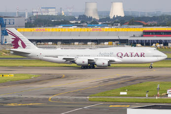 A7-HHF - Qatar Amiri Flight Boeing 747-8 BBJ