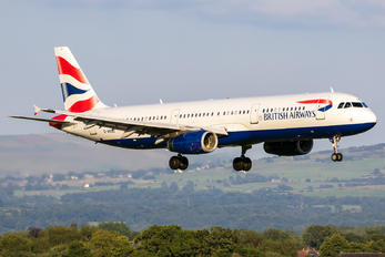 G-MEDU - British Airways Airbus A321