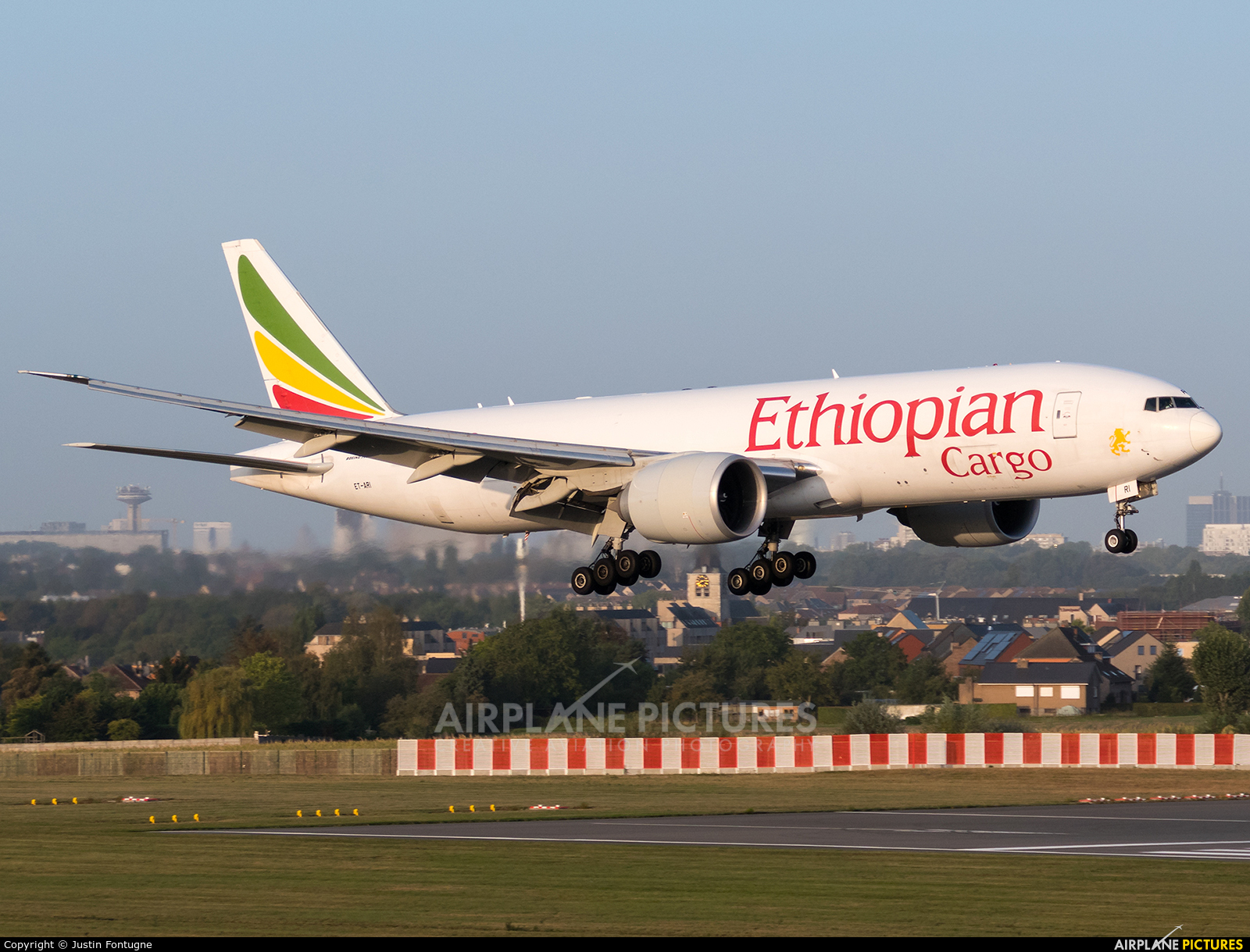Ethiopian Cargo ET-ARI aircraft at Brussels - Zaventem