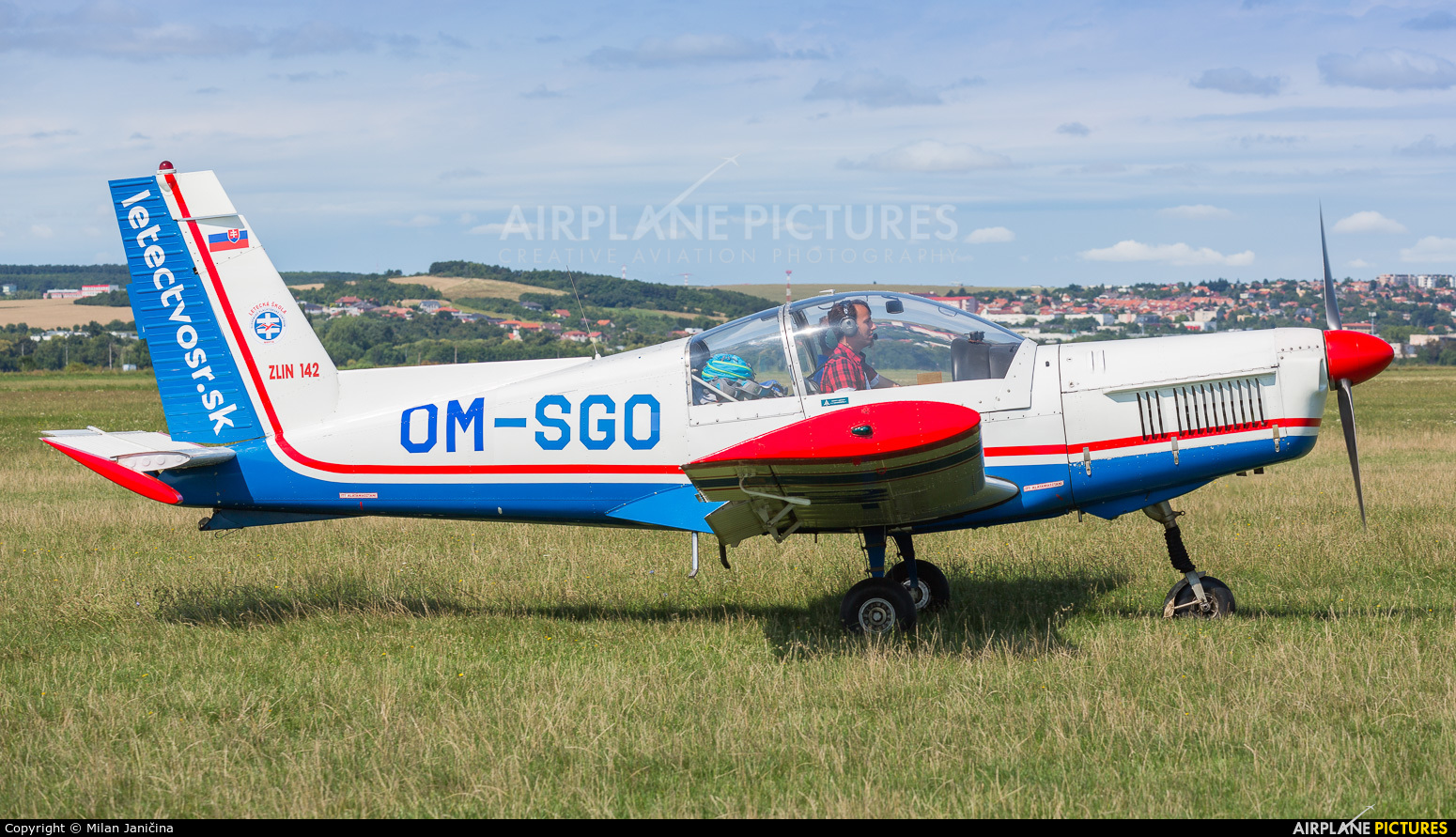 Private OM-SGO aircraft at Nitra