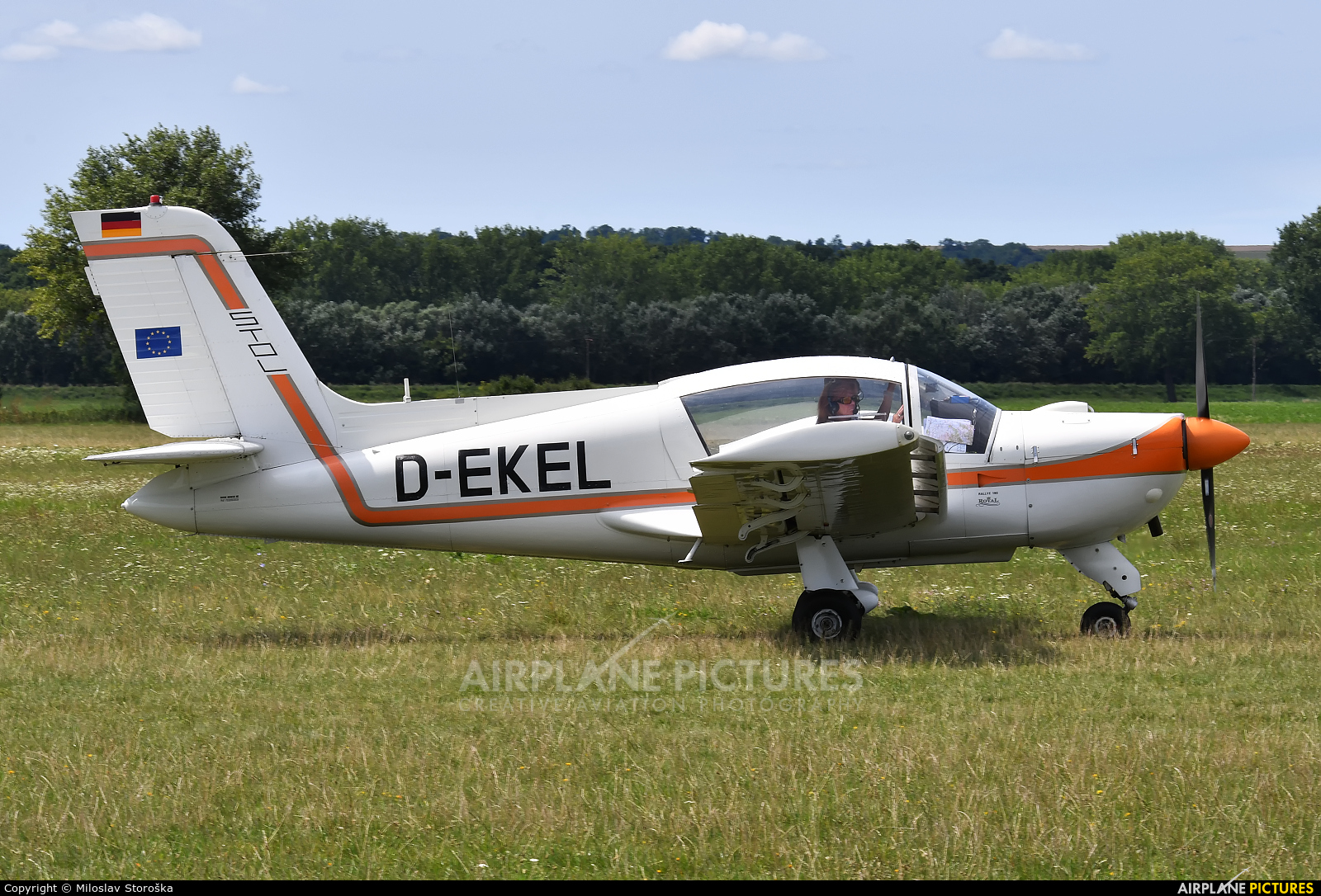 Private D-EKEL aircraft at Nitra