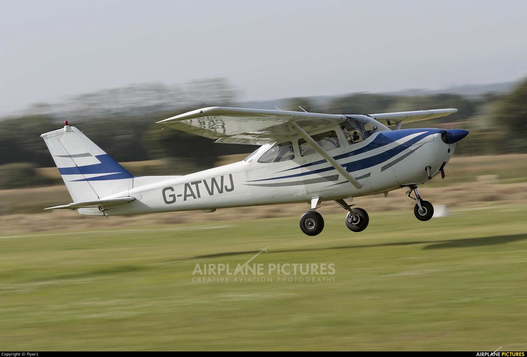 Private G-ATWJ aircraft at Lashenden / Headcorn