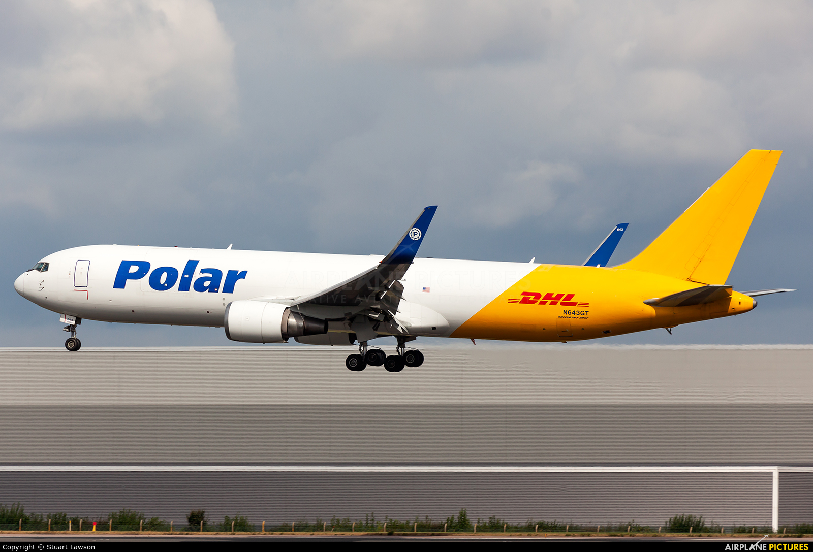 Polar Air Cargo N643GT aircraft at East Midlands