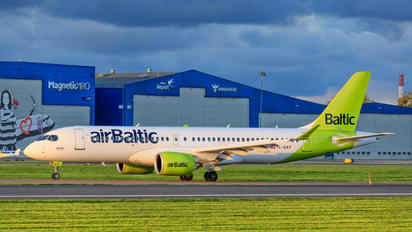 YL-AAY - Air Baltic Airbus A220-300