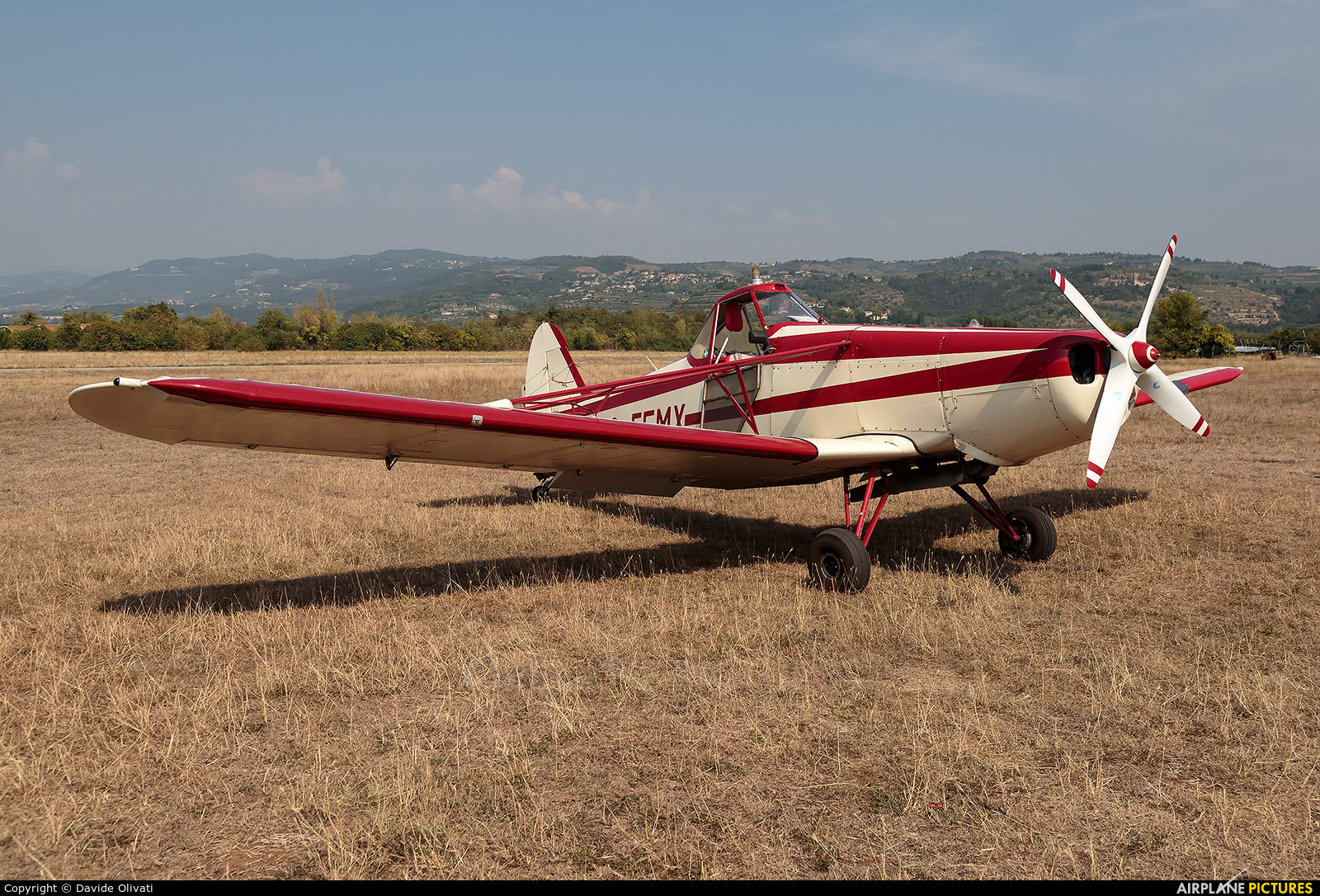Private G-EEMX aircraft at Verona - Boscomantico