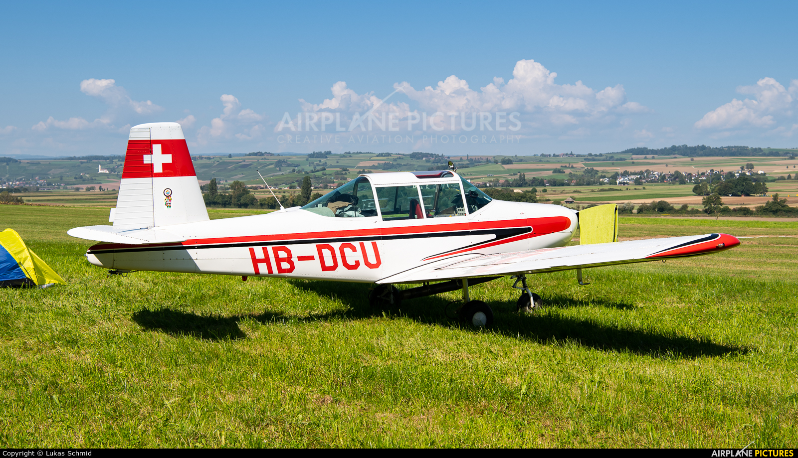 Private HB-DCU aircraft at Off Airport - Switzerland