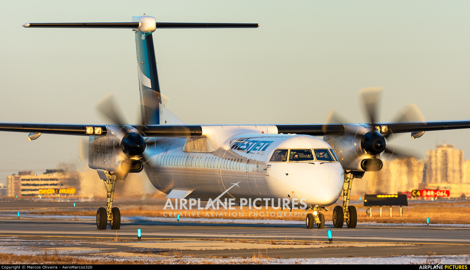 WestJet Encore C-FUWE aircraft at Toronto - Pearson Intl, ON