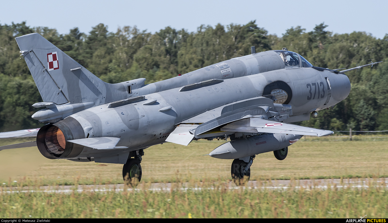 Poland - Air Force 3713 aircraft at Świdwin