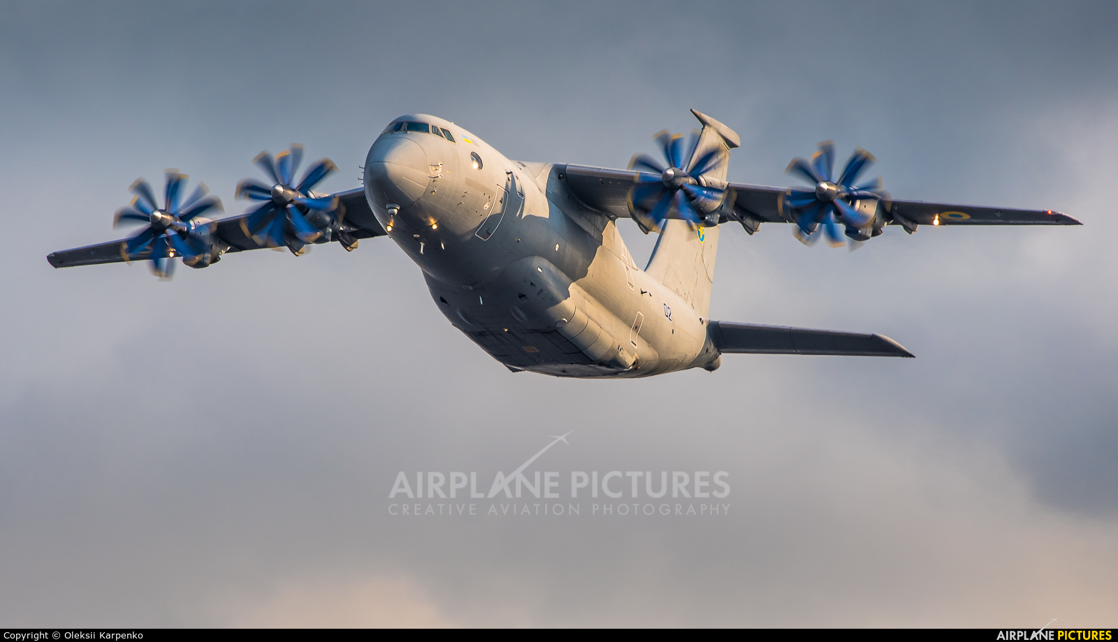 Ukraine - Air Force 02 BLUE aircraft at In Flight - Ukraine