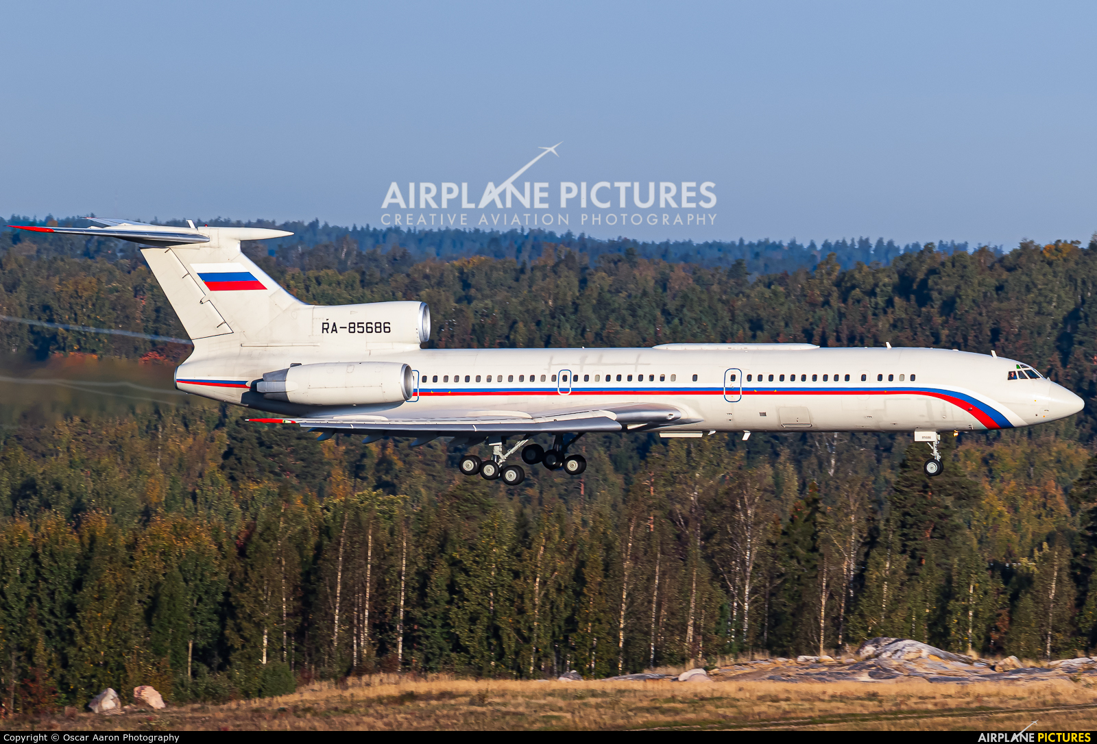 Russia - Air Force RA-85686 aircraft at Helsinki - Vantaa