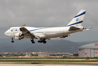 4X-ELB - El Al Israel Airlines Boeing 747-400