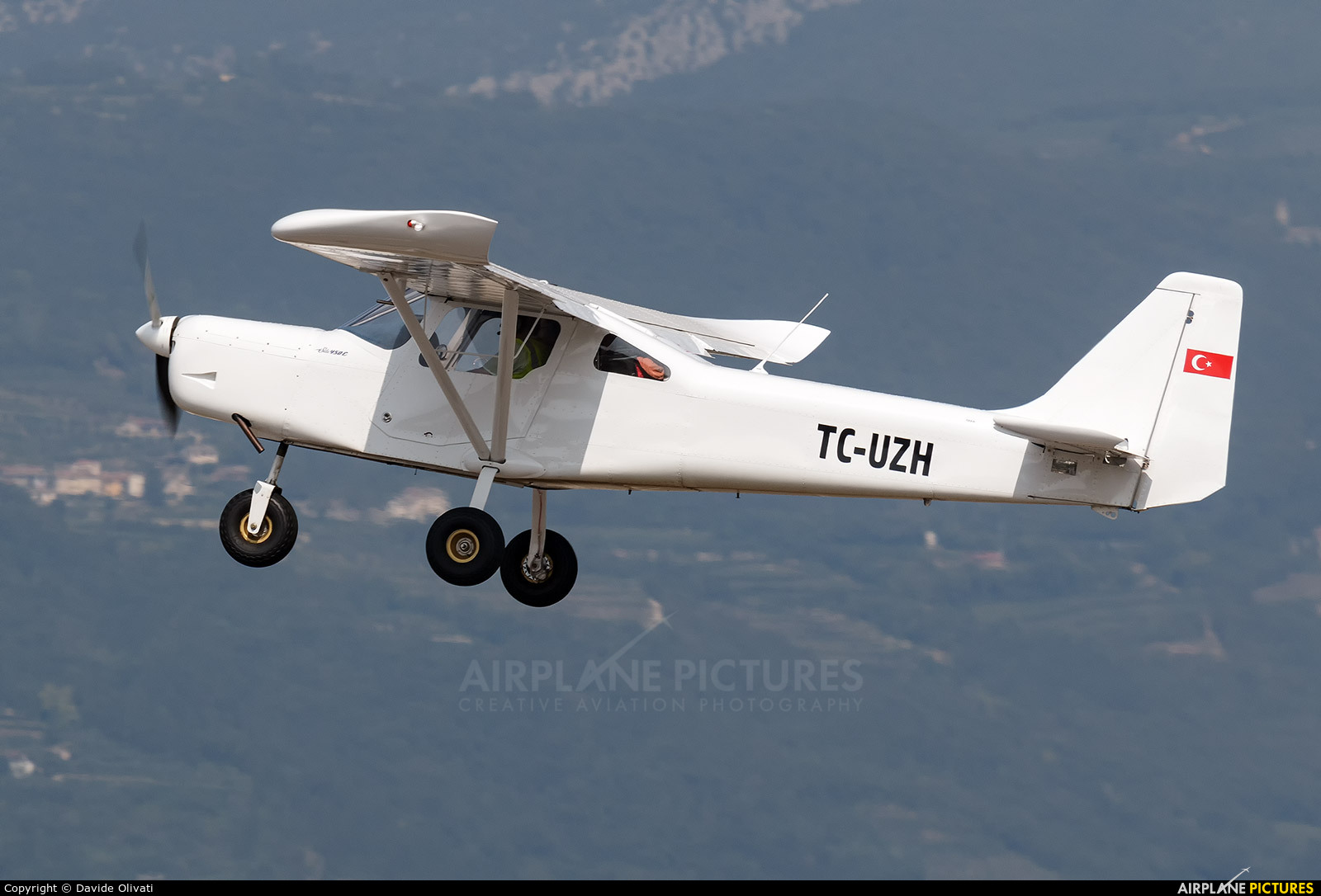 Private TC-UZH aircraft at Verona - Boscomantico