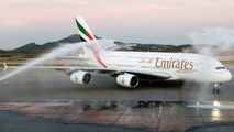 A6-EDQ - Emirates Airlines Airbus A380 aircraft