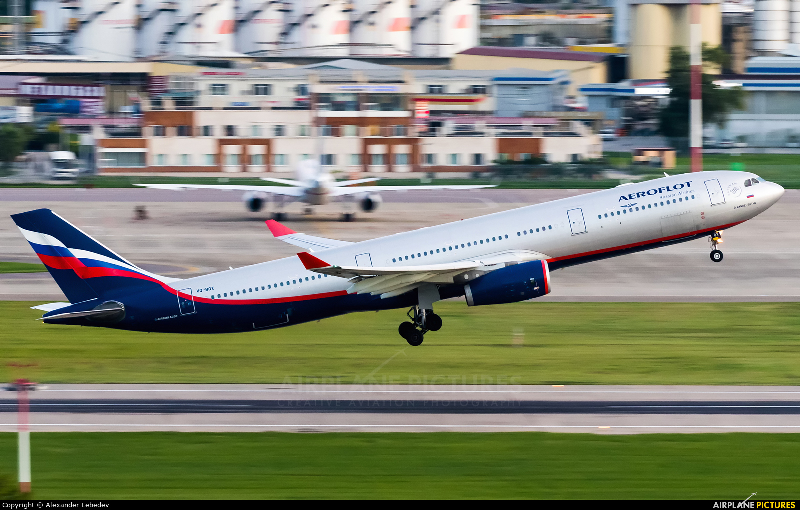 Aeroflot VQ-BQX aircraft at Sochi Intl