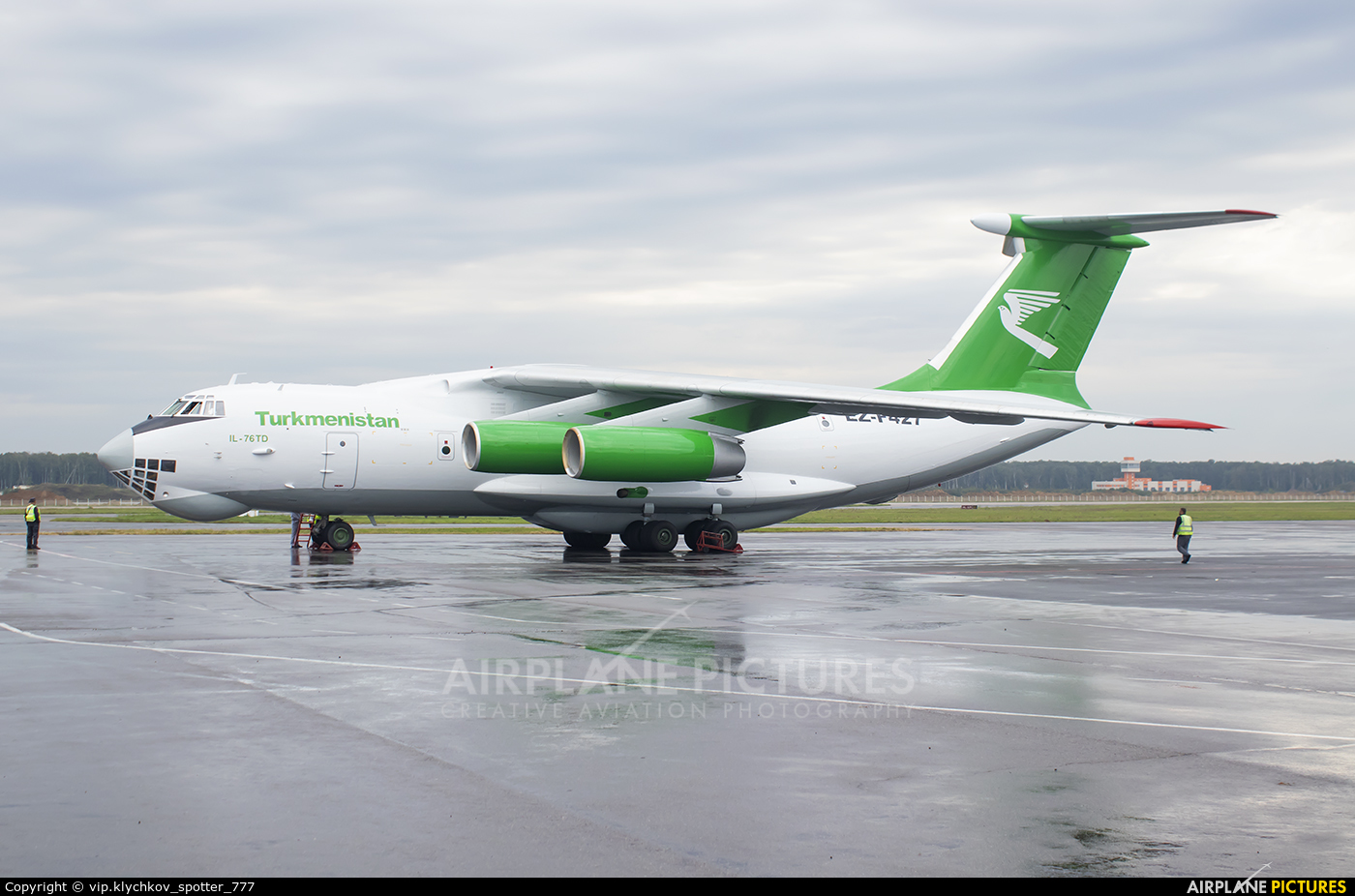 Turkmenistan Airlines EZ-F427 aircraft at Moscow - Domodedovo