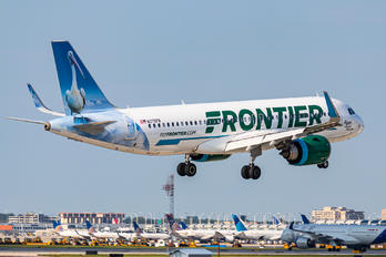 N375FR - Frontier Airlines Airbus A320