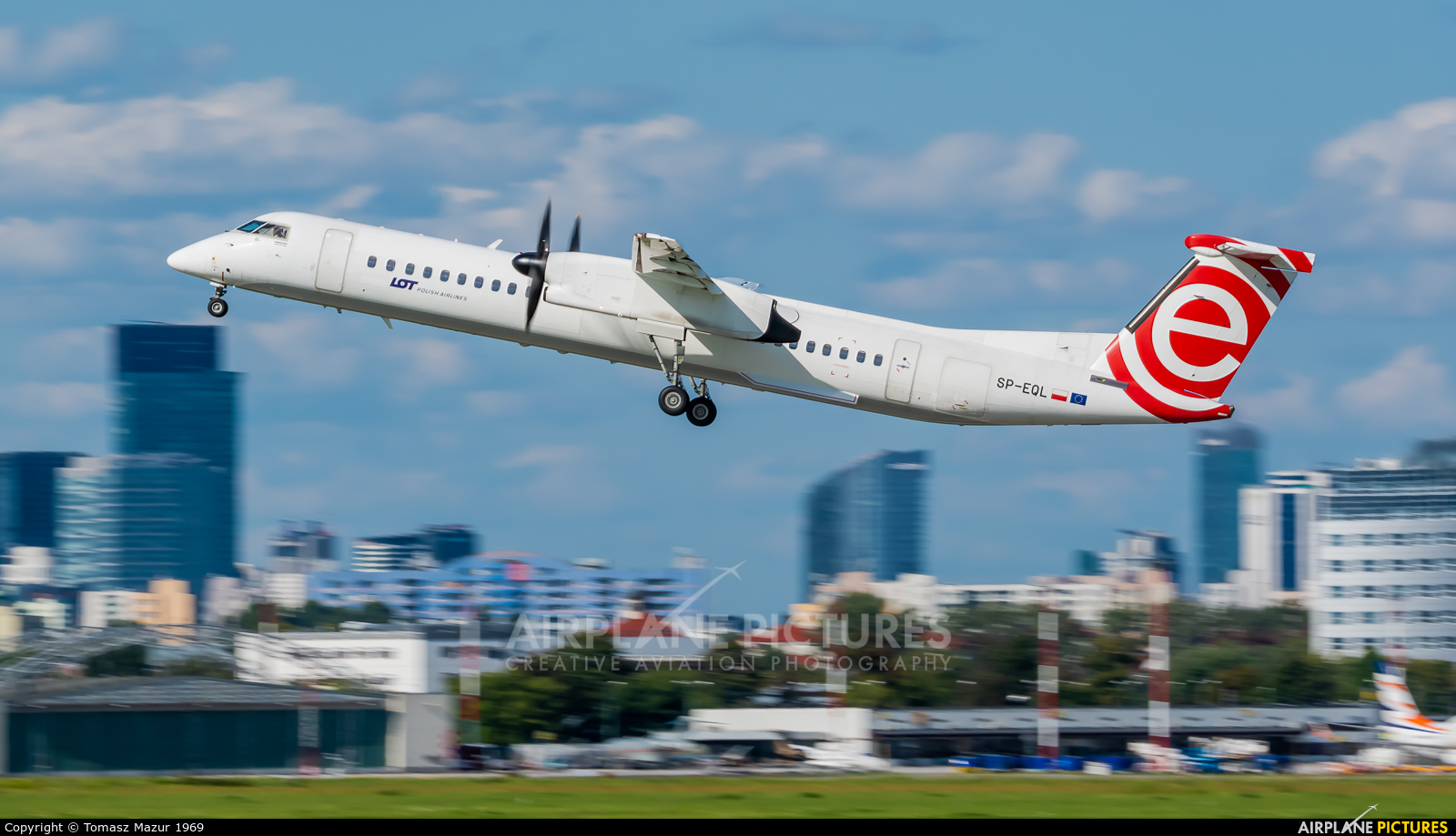 LOT - Polish Airlines SP-EQL aircraft at Warsaw - Frederic Chopin