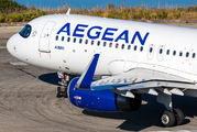 SX-DGZ - Aegean Airlines Airbus A320 aircraft