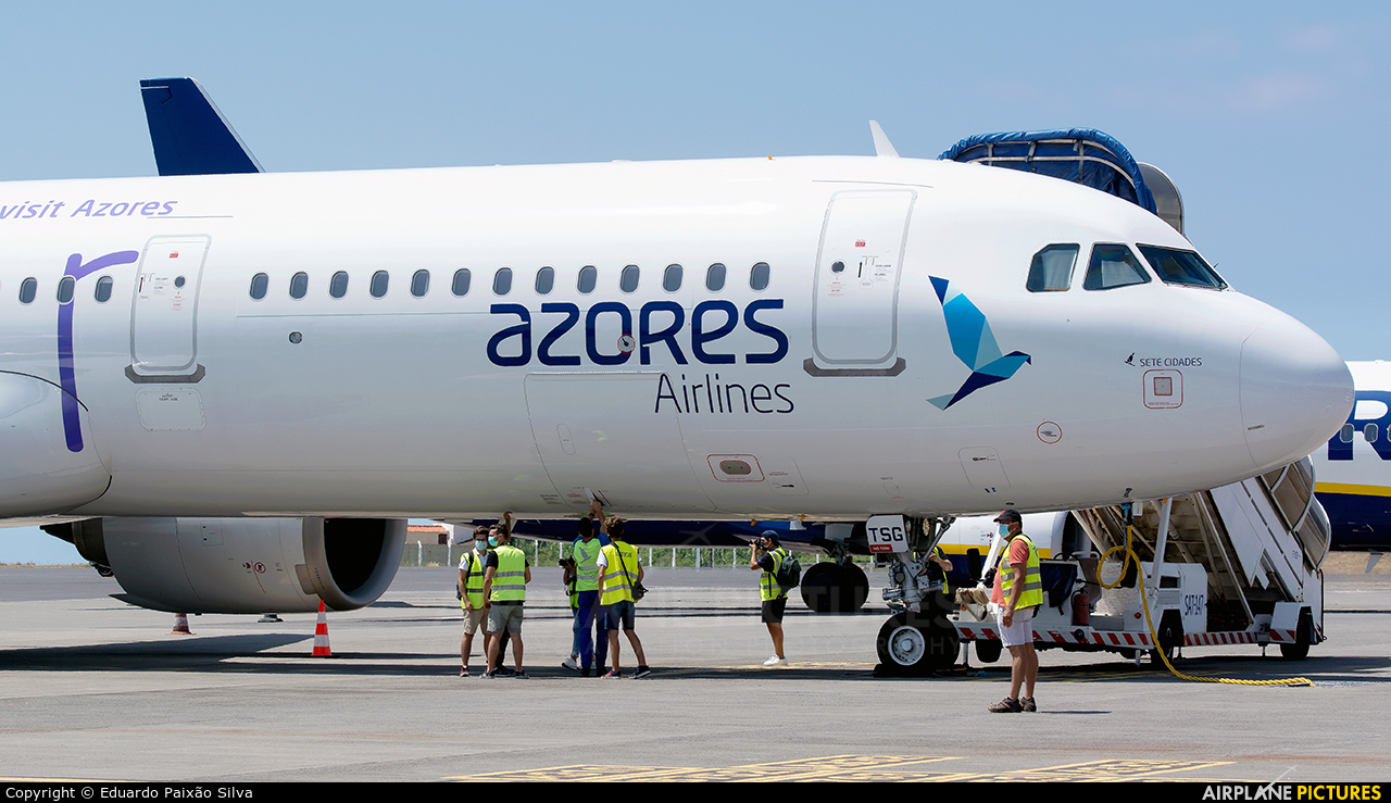 Azores Airlines CS-TSG aircraft at Azores - Ponta Delgada