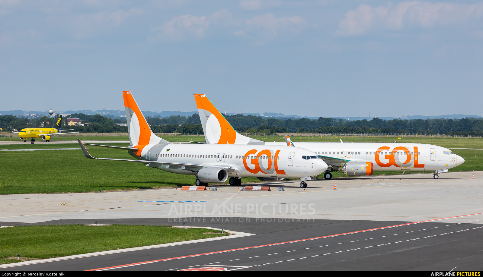 GOL Transportes Aéreos  OE-IWI aircraft at Ostrava Mošnov