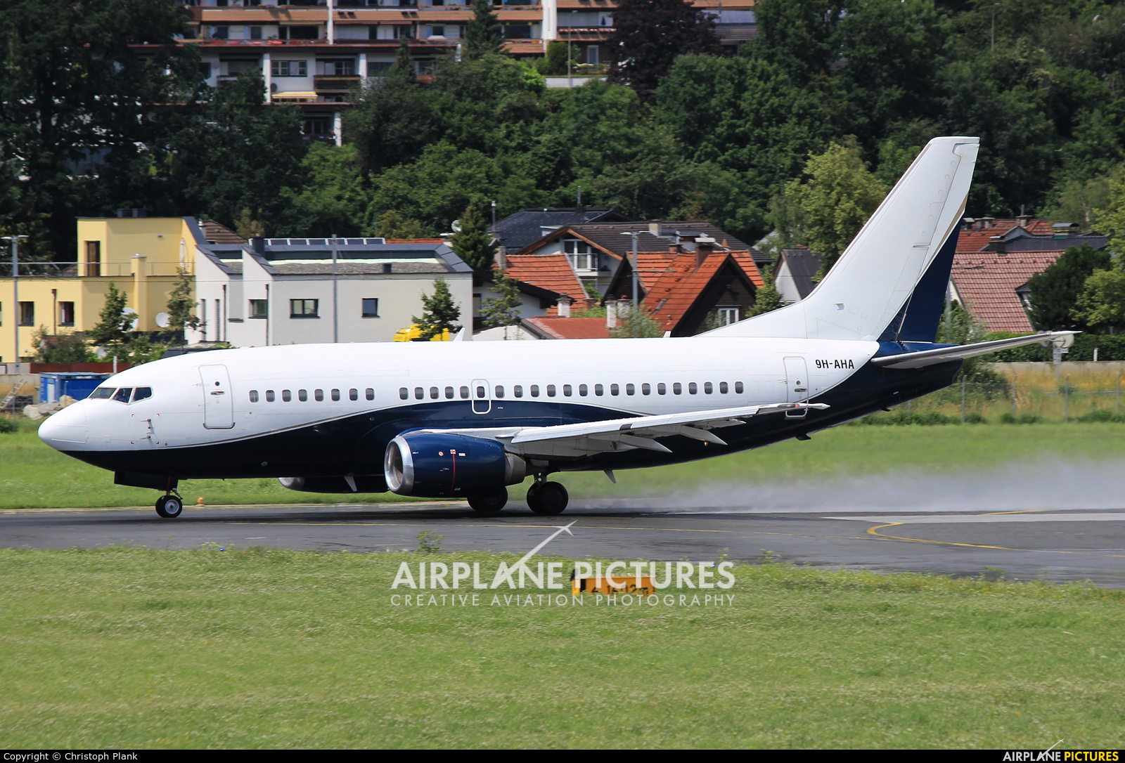 Air X 9H-AHA aircraft at Innsbruck