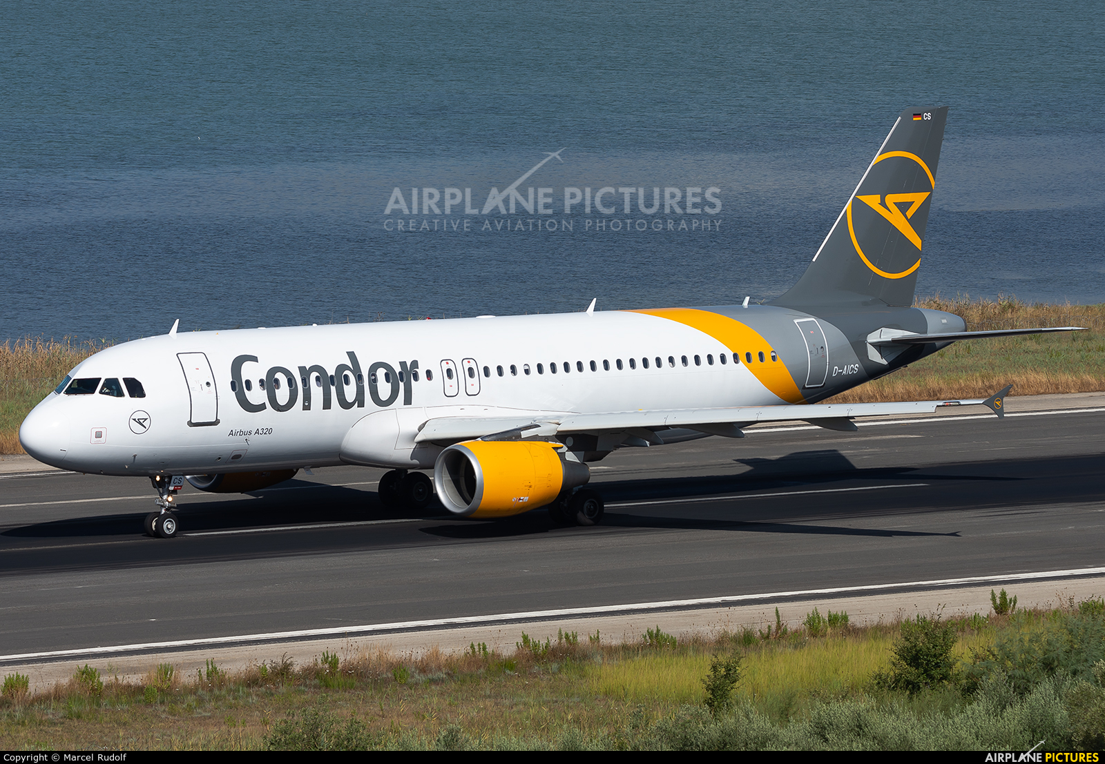 Condor D-AICS aircraft at Corfu - Ioannis Kapodistrias