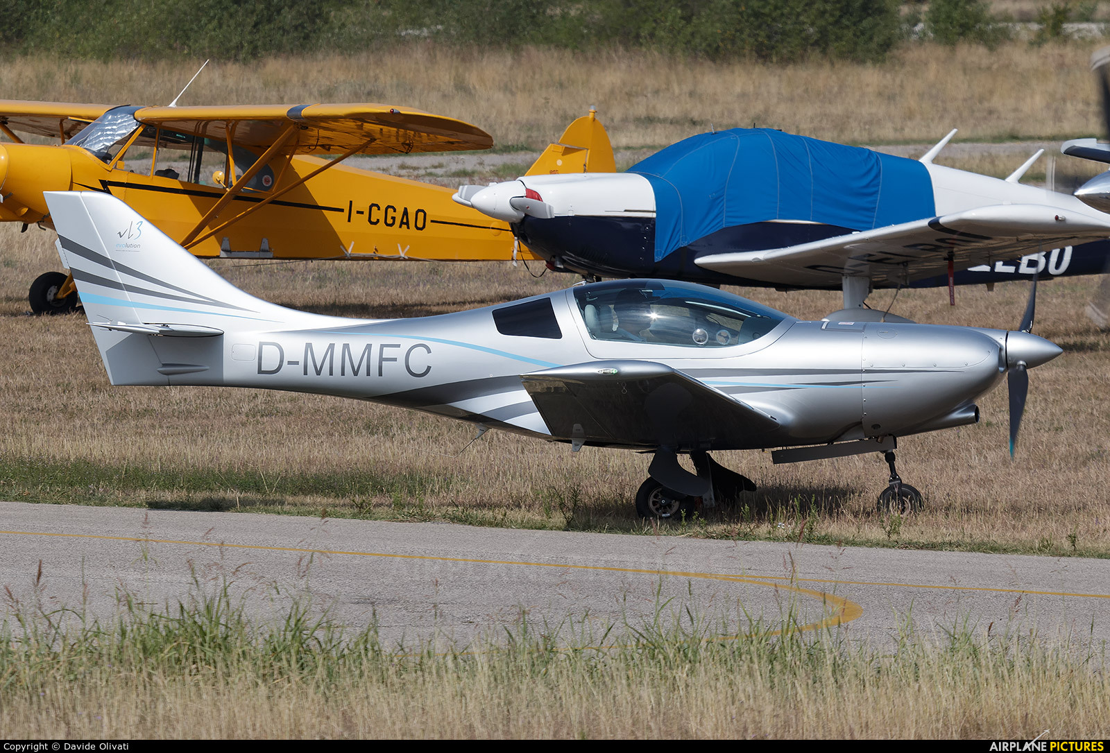 Private D-MMFC aircraft at Verona - Boscomantico